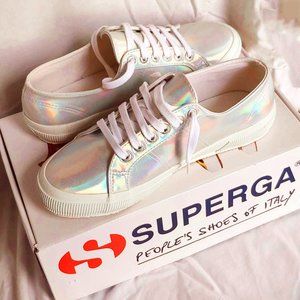 Superga Holographic iridescent Ankle-High shoe